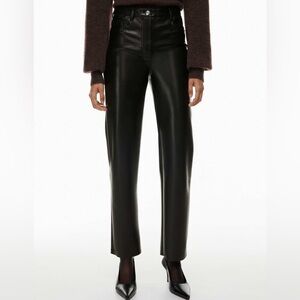 Aritzia Melina Vegan Leather Pants